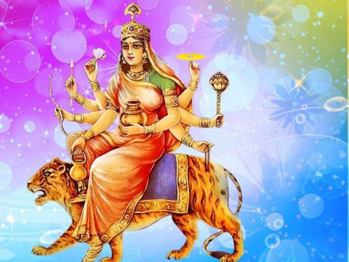 नवरात्रको चौथो दिन : कुष्माण्डा देवीको पूजा आराधना गरिँदै 