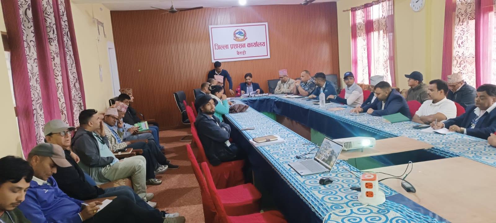 बैतडीमा ‘मनसुनजन्य विपद् पूर्वतयारी तथा प्रतिकार्य योजना २०८३’ स्वीकृत 