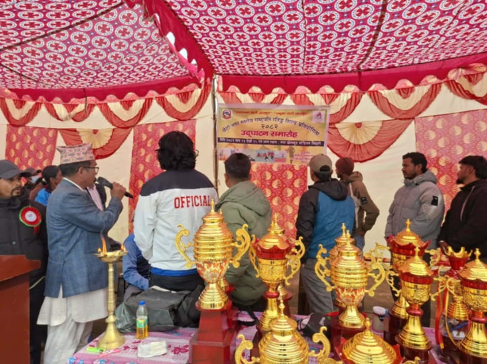 बैतडीको मेलौलीमा  राष्ट्रपति रनिङ शिल्ड प्रतियोगिता सुरु