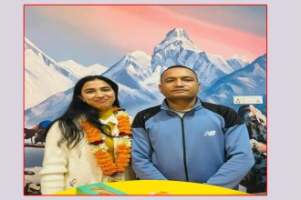 बैतडीको सुर्नयाका नरेन्द्र र आयुषा : बुवा–छोरीको प्रेरणादायी फौँजी यात्रा 