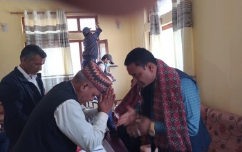 भूमी सम्बन्धि समस्या समाधान आयोग बैतडीका अध्यक्ष ऐरद्वारा पदभार ग्रहण