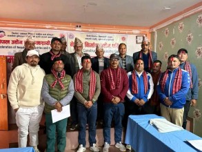 नेपाल निर्माण उद्योग परिषद बैतडीको अध्यक्षमा जोशी