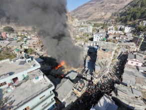 बझाङको चैनपुरमा आगलागी, एक करोड बढीको क्षति भएको अनुमान 