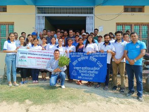 विश्व वातावरण दिवस : बैतडीको डिलाशैनीमा वृक्षारोपण 