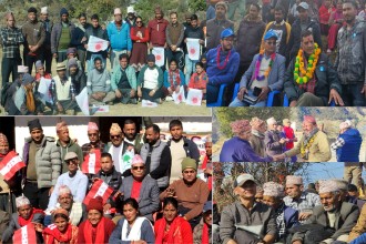 बैतडीका उम्मेदवार घरदैलो अभियानमा व्यस्त