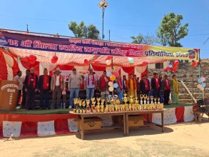 बैतडीमा आजदेखि १६ औं जिल्लास्तरीय राष्ट्रपति रनिङ शिल्ड प्रतियोगिता सुरू