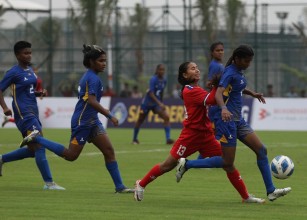 साफ महिला च्याम्पियनशिप : नेपालले श्रीलङ्कालाई दोस्रो खेलमा पनि ७ गोलले हरायो