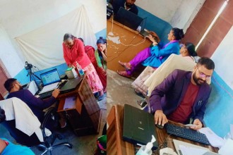 शिवनाथमा राष्ट्रिय परिचय पत्र दर्ता शिविर : ६ सय ३१ जनाले सेवा लिए 