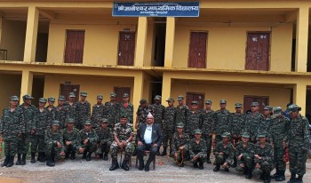 बैतडीका दुई विद्यालयमा नेपाली सेनाको एनसीसी तालिम शुरु 