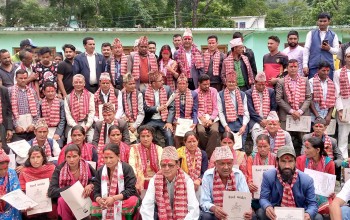 बैतडीको पुर्चौंडीका जनप्रतिनिधिहरुद्वारा शपथ ग्रहण 