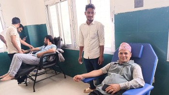 बैतडीमा रास्वपाको रक्तदान कार्यक्रम 