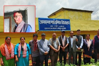 बैतडीको जगदम्बा मावि रानीबुङ्गाको विव्यस अध्यक्षमा थापा चयन 