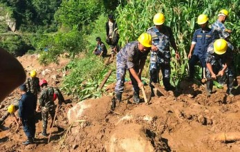 रोल्पाको पहिरोमा ज्यान गुमाउनेको संख्या ७ पुग्यो, ५ जना बेपत्ता