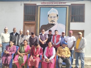 शहीद दशरथ चन्दको १ सय २३ औं जन्म जयन्ती मनाइयो 