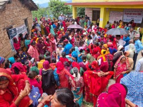 बैतडीको पञ्चेश्वरमा स्वास्थ्य शिविर सम्पन्न, १३ सय बढीले सेवा लिए 