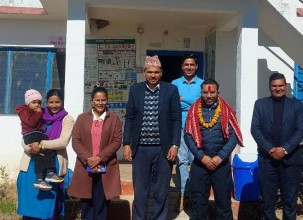 आयुर्वेद स्वास्थ्य केन्द्र मेलौलीमा नयाँ आयुर्वेद चिकित्सक हाजिर 