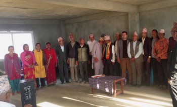 सिगास मावि गौरीशंकर पोखरीको विव्यस अध्यक्षमा पुनः भाट चयन 