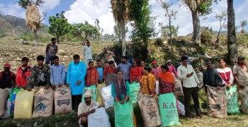 कृषि ज्ञान केन्द्र बैतडीद्वारा तरकारीको बीउ वितरण 