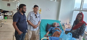 कांग्रेस बैतडीका पुराना नेता पार्कीको काठमाण्डौंमा उपचार हुँदै, सभापति चन्दले गरे भेटघाट 
