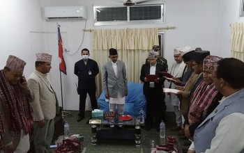 सुदूरपश्चिम सरकार पुनर्गठन, नवनियुक्त मन्त्रीले लिए सपथ