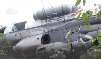 घानामा हेलिकोप्टर दुर्घटना , रक्षा र वातावरणमन्त्रीसहित आठ जनाको ज्यान गयो