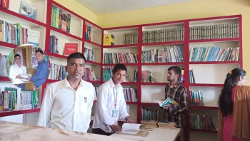 स्ववियुको पहलमा सेटिगाउँ बहुमुखी क्याम्पसमा नयाँ पुस्तकालयको स्थापना