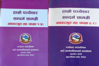 पञ्चेश्वरले बनायो स्थानीय पाठ्यक्रम कार्यान्वयनका लागि सन्दर्भ सामग्री 