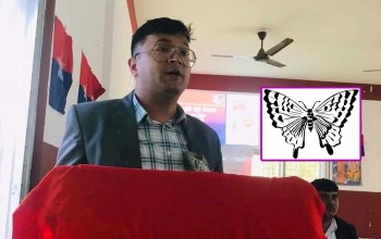 सन्तोषप्रकाश जोशीको चुनाव चिन्ह ‘पुतली’