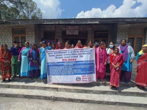 सुर्नयामा निशुल्क प्रजनन स्वास्थ्य शिविर : १ सय ९८ जनाले सेवा लिए 