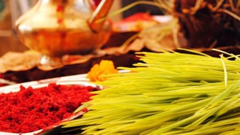 नेपाल भ्रमणमा रहेका विदेशी पर्यटकले पनि लगाए बडादशैँको टीका