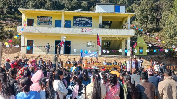 सशस्त्रका डिएसपी कुँवरद्वारा विणेश्वर माविमा अक्षयकोष स्थापना 