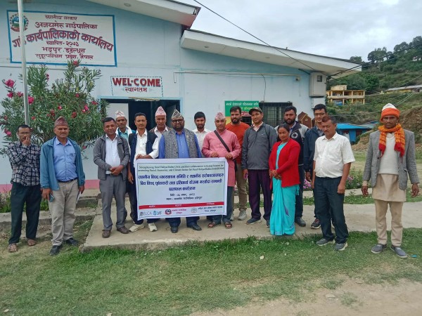 डडेल्धुराको अजयमेरुमा विपद् पूर्व तयारी तथा प्रतिकार्य योजना निर्माण 