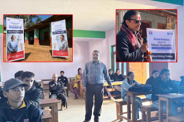 बैतडीमा छोप्ने रोग अर्थात मास हिस्टेरियाविरुद्ध अभियान सञ्चालन 