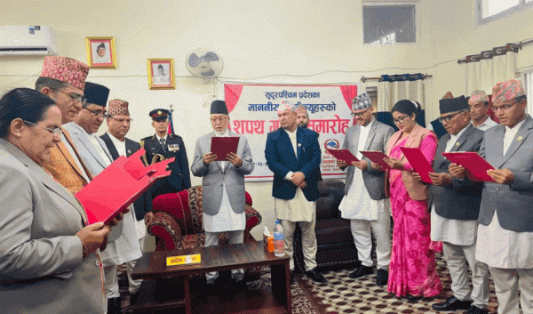 सुदूरपश्चिममा मन्त्रालय फुटाएर मन्त्रीहरुको व्यवस्थापन 