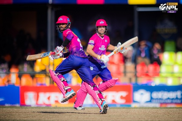 एनपीएल क्रिकेट : चितवनलाई ६ विकेटले हराउँदै जनकपुरको पहिलो जित