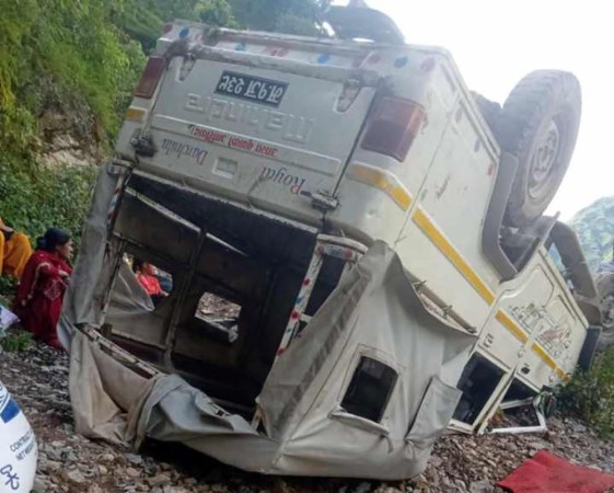 दार्चुलामा जिप दुर्घटना, दुई जना घाइते 