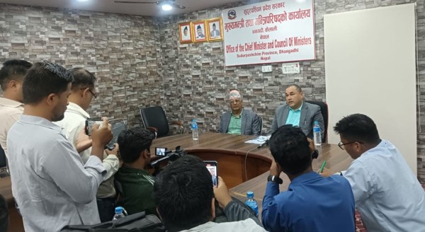 सुदूरपश्चिमका मुख्यमन्त्री शाह नेतृत्वको टोली भारत भ्रमणमा जाँदै