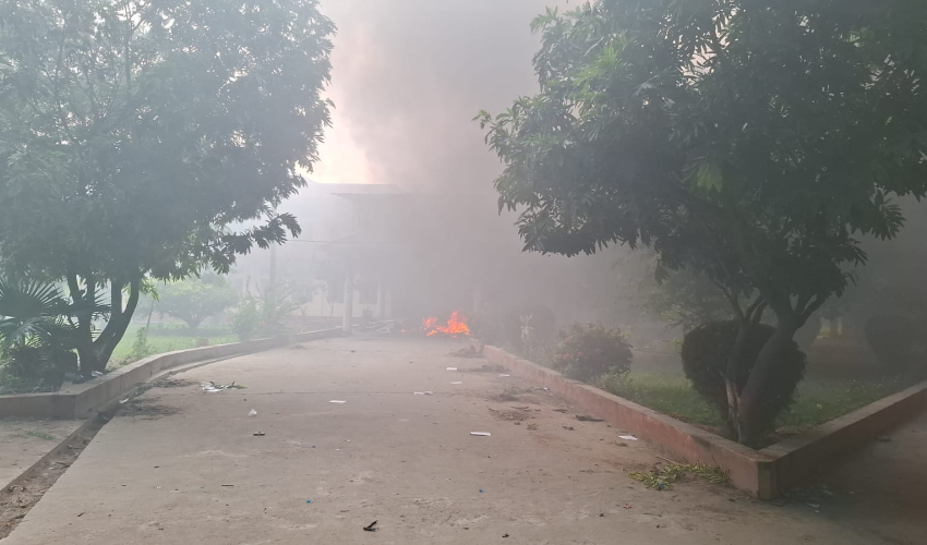 कैलाली जिल्ला अदालत र कारागारमा आगजनी गरेको आरोपमा बैतडीका एकसहित दश जना पक्राउ