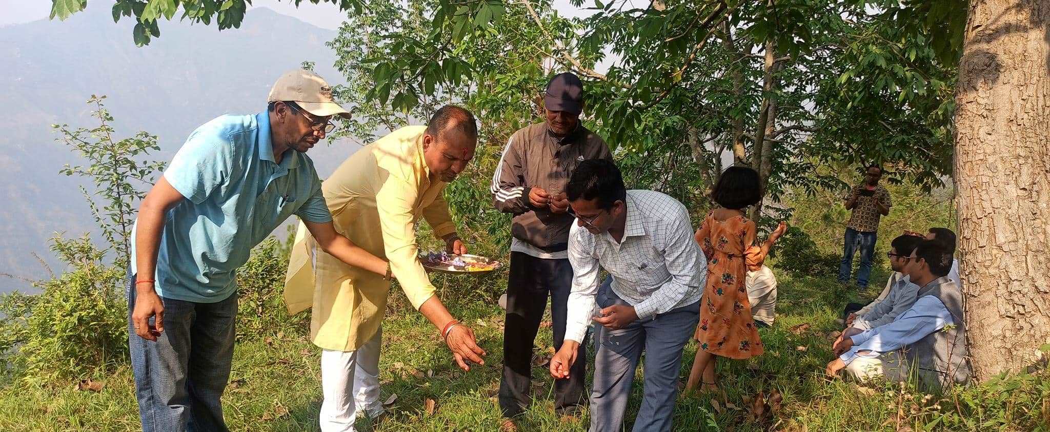 जगन्नाथ बहुमुखी क्याम्पसको खेल मैदान निर्माण कार्य शुरु