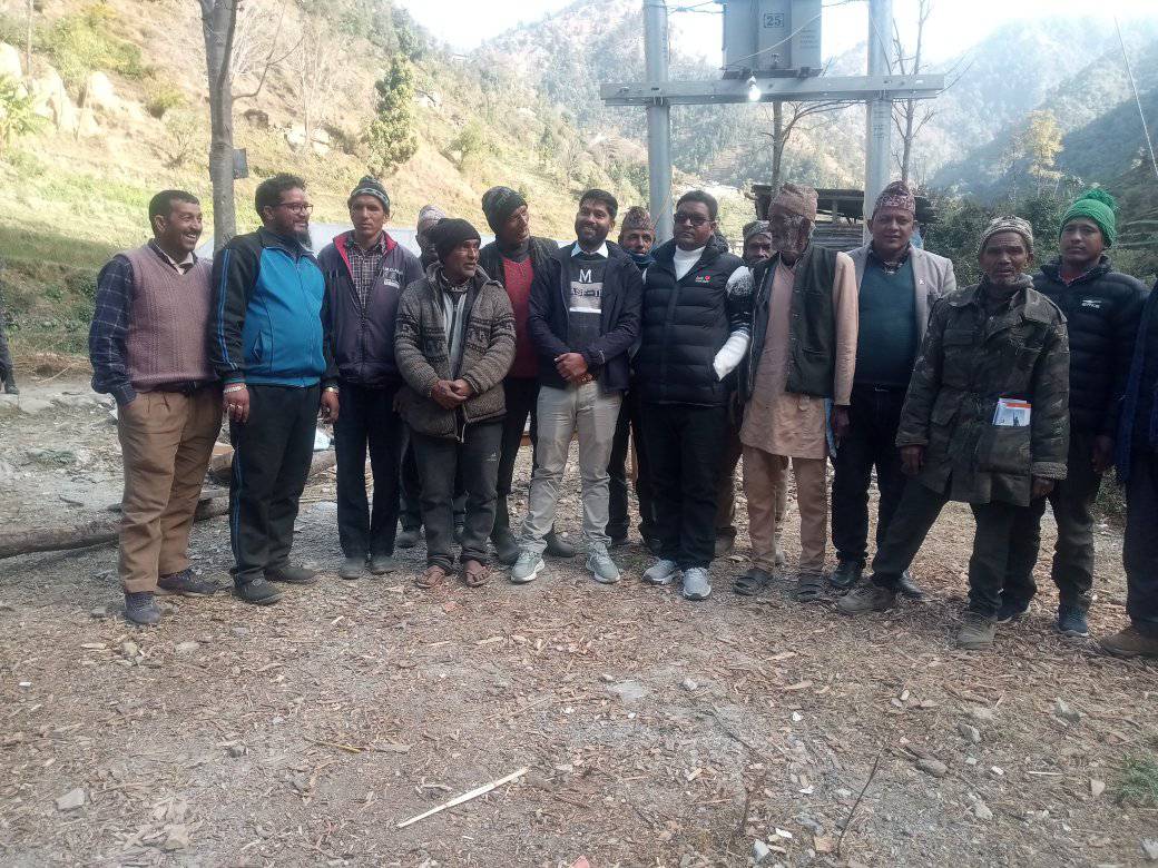 बैतडीको ढोलेमा विद्युत विस्तार 