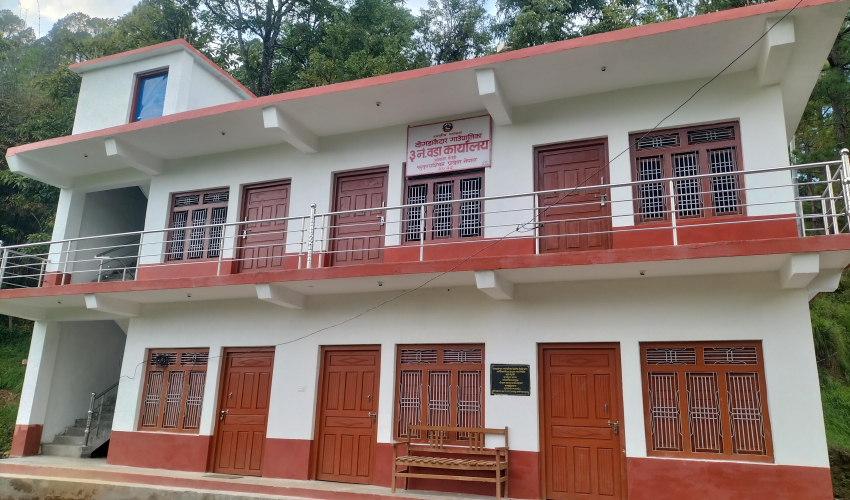बैतडीको दोगडाकेदारका ६ ओटा वडामा नयाँ भवन निर्माण