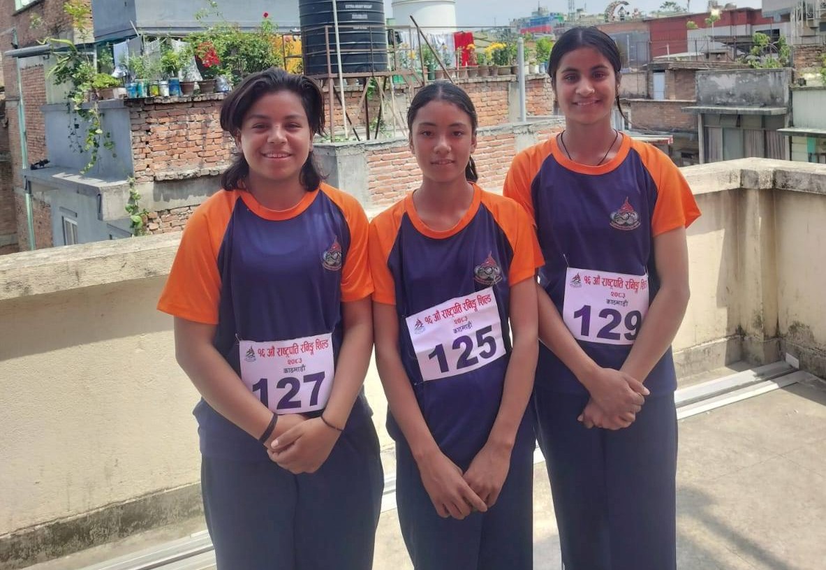 राष्ट्रपति रनिङ शिल्ड : बैतडीकी तीन खेलाडीले दिलाइन् सुदूरपश्चिमलाई तीन स्वर्ण 