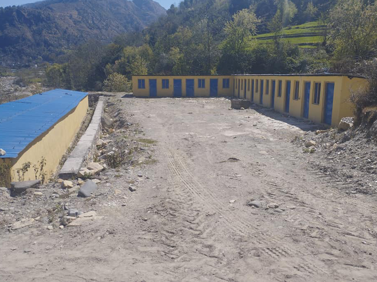 बैतडीको पुर्चौंडीमा ५० लाखको आइसोलेसन भवन प्रयोग विहिन