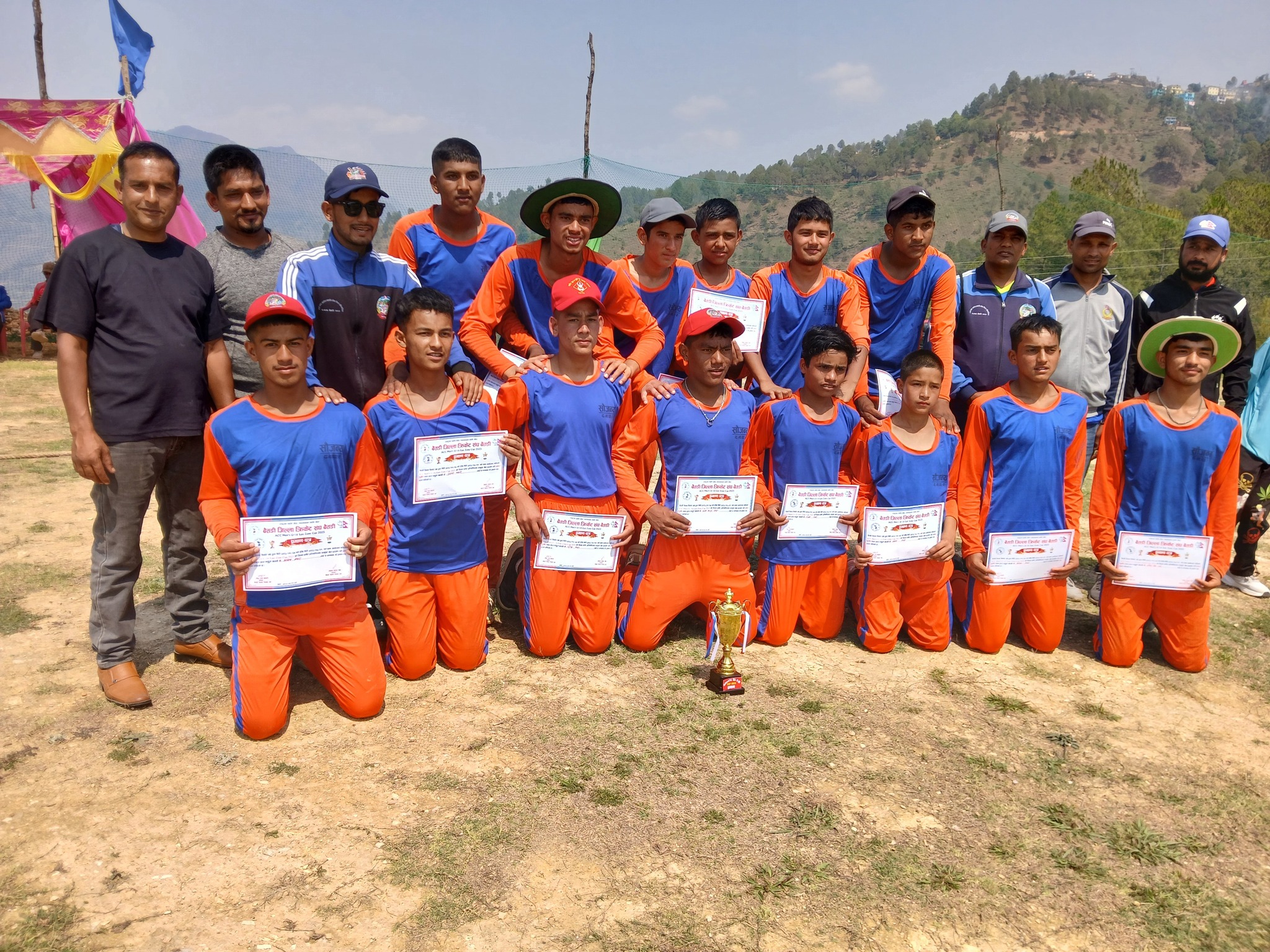 यू–१६ बैतडी छनौट : एनसीसीले उपाधि जित्यो