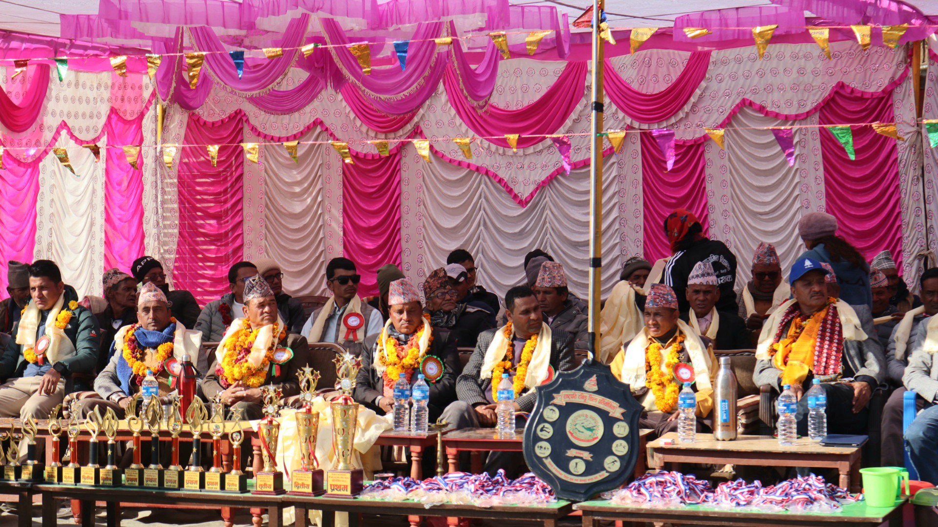 सिगास गाउँपालिकास्तरीय राष्ट्रपति रनिङ शिल्ड प्रतियोगिता शुरु 