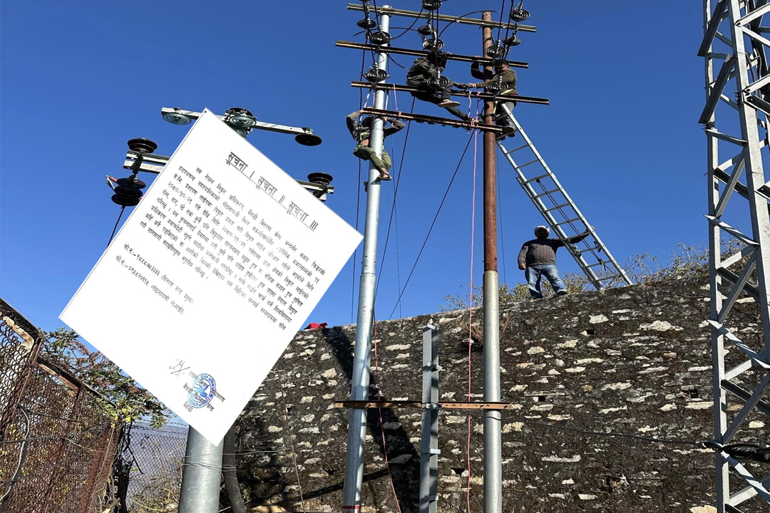 बैतडीमा  राष्ट्रिय प्रशारण लाइन परीक्षण हुँदै, विद्युतीय संरचनाहरु नछुन आग्रह