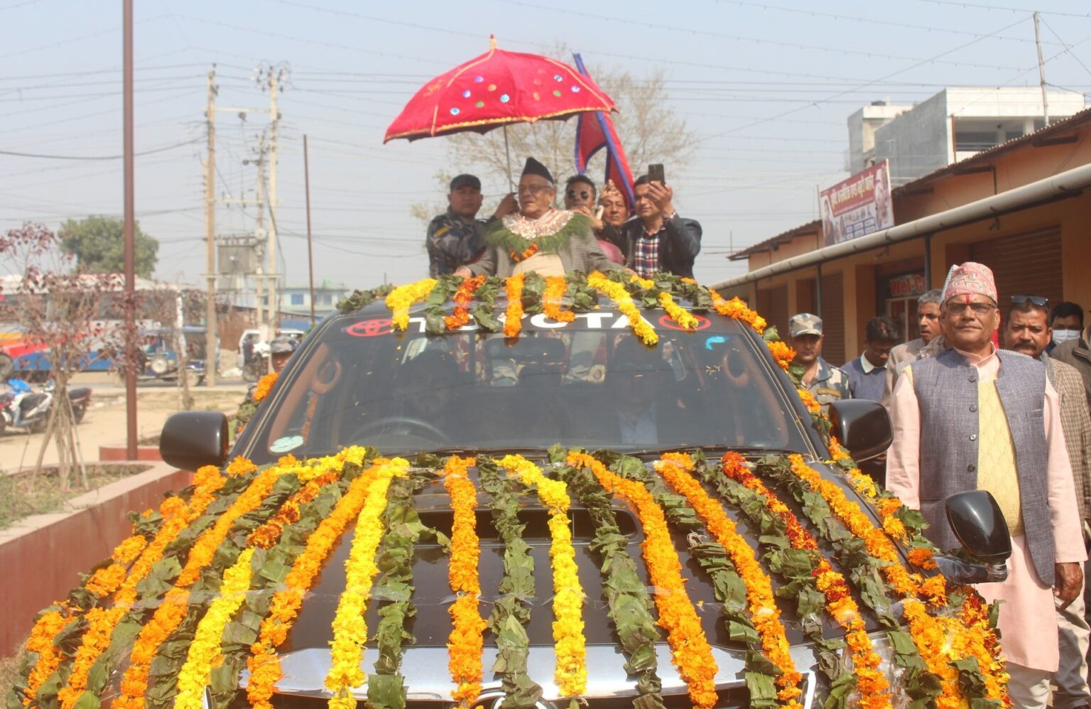 बैतडीको सुर्नया -२ कुर्कुट्यामा जन्मेका पूर्व प्रधानमन्त्री चन्दलाई धनगढीमा नागरिक अभिनन्दन 