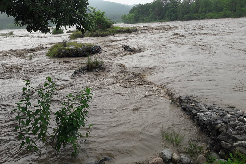 महाकाली नदीमा जलसतह बढ्यो, सर्तकता अपनाउ आग्रह