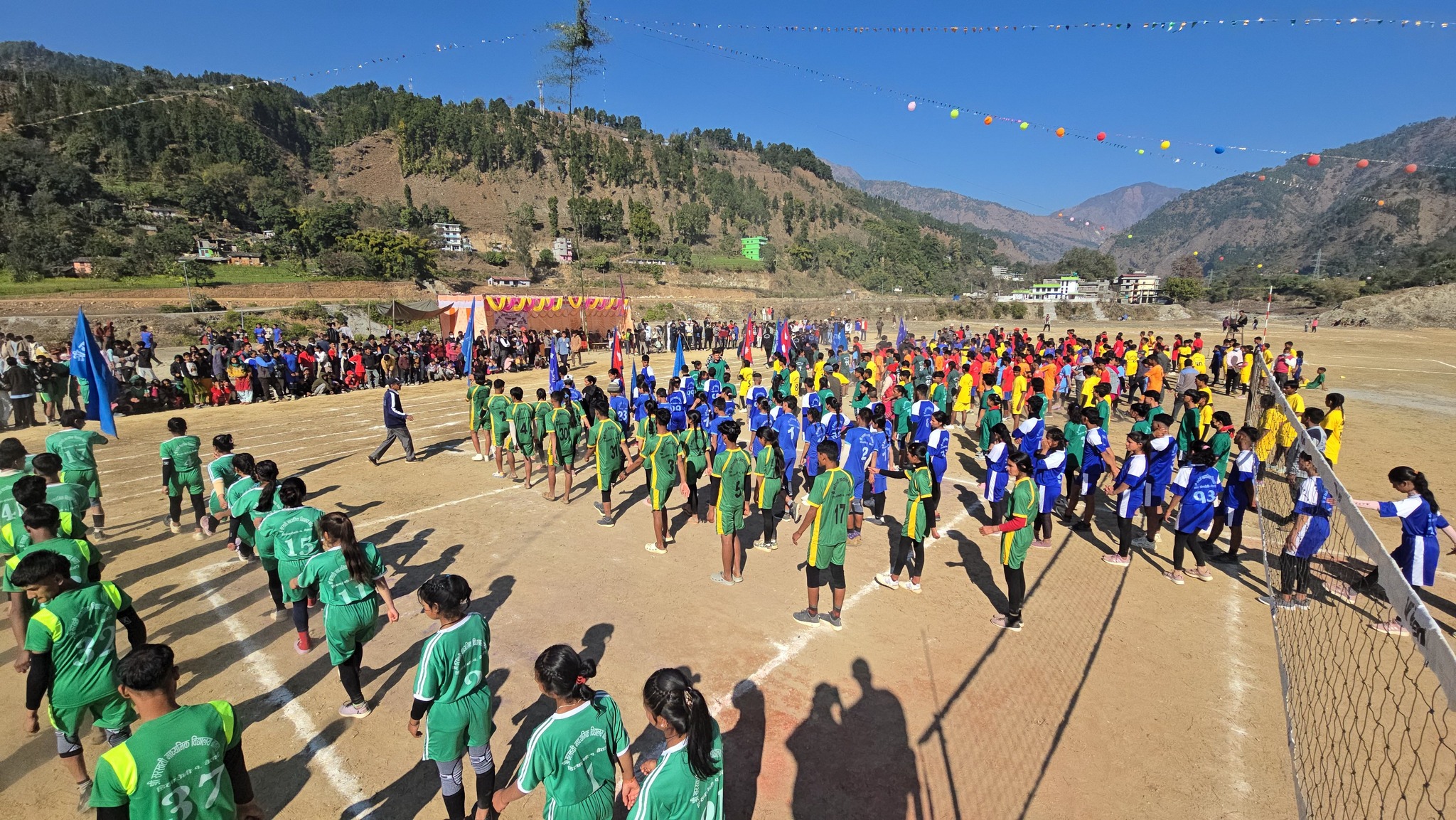 बैतडीको डिलाशैनीमा राष्ट्रपति रनिङ शिल्ड प्रतियोगिता शुरु