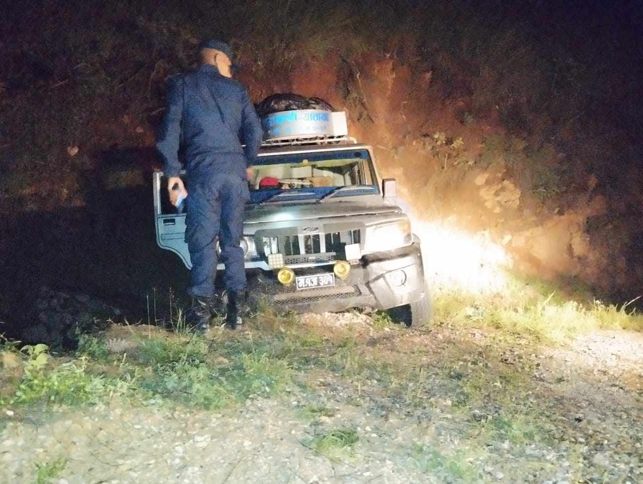 बैतडीमा जिप दुर्घटना : दुई जना घाइते 